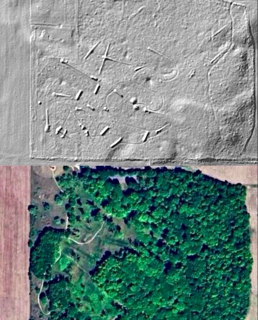 MoundLore's tweet photo. Lizard Mound preserves something that has almost disappeared from North America.

The site contains conical, linear, and effigy mounds built by Late Woodland communities roughly 900–1,300 years ago. Wisconsin’s mound builders created animals, birds, and other forms across ridges overlooking wetlands, lakes, and river valleys, making the surrounding terrain part of the monument itself.

These earthworks were designed from the ground, not from the air. Their meaning came from where they sat, what they overlooked, and how they related to neighboring mounds. The landscape was part of the architecture.

Today, Lizard Mound feels exceptional.
A thousand years ago, it wouldn’t have.

Southern Wisconsin alone once contained thousands of effigy mounds. By the late nineteenth and twentieth centuries, the overwhelming majority had been flattened beneath plows, roads, subdivisions, and expanding towns before archaeologists could properly record them.

It preserves the relationship between multiple mound types in their original setting. Thats unique. 

When people ask what North America lost before most Americans even realized it existed, this is part of the answer.