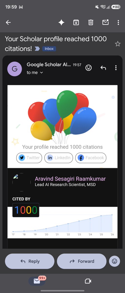 aravindsr's tweet photo. Finally reached this milestone! 😅 https://t.co/MDo14wsWfs