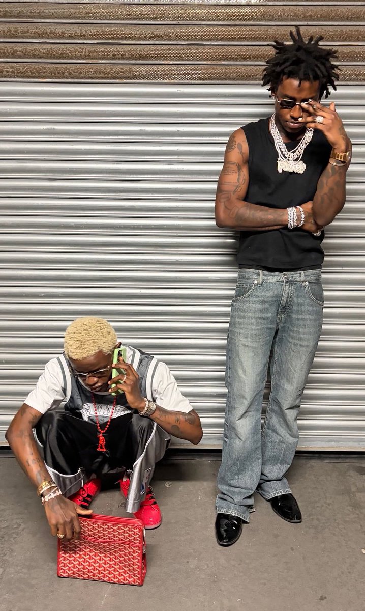 hypetribeng's tweet photo. Shallipopi &amp; Walter Banks 📸 🔥 https://t.co/qJPwamzxYr