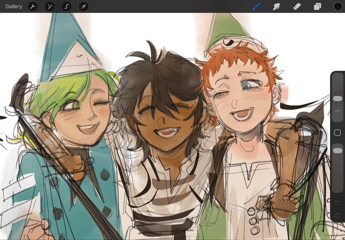StaticSaturniid's tweet photo. I miss them a lot. #Δ帽子 #witchhatalier https://t.co/O5cRzYv7uM