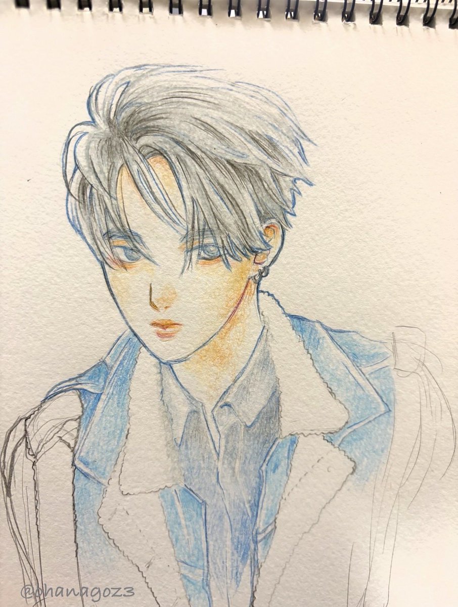 ohanagoz3's tweet photo. アナログ練習ほんくん
拡大しようとして指で紙を擦ってしまい悲しくなった... https://t.co/Cn7z2TkaJU