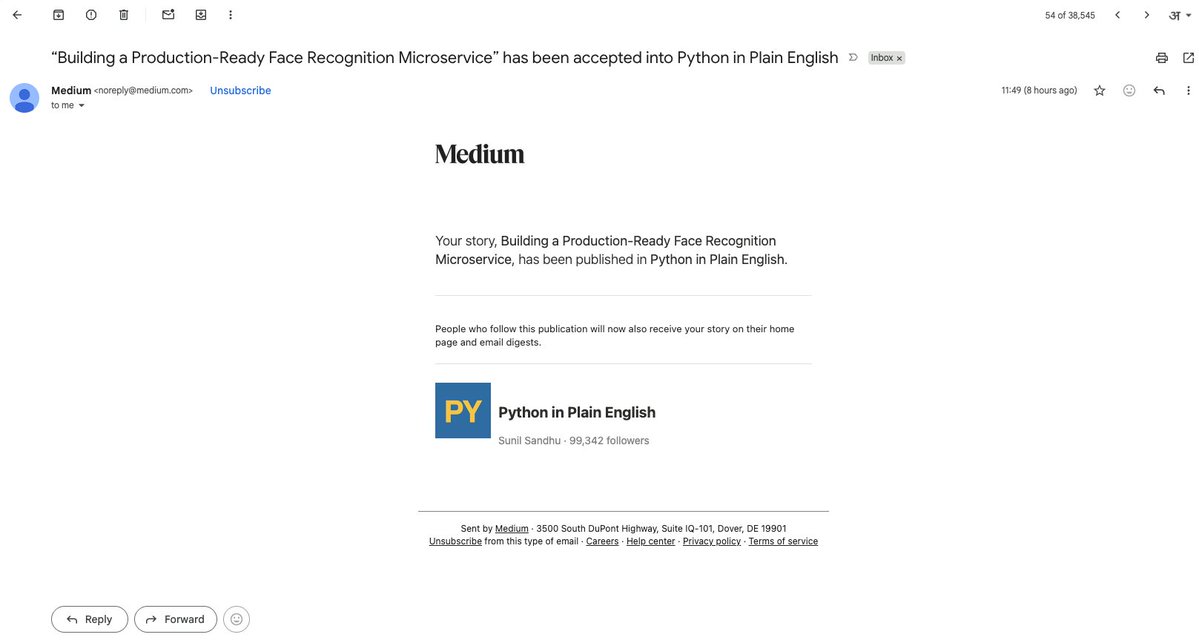 BornakPaul's tweet photo. Started taking Medium seriously! ✍️

On a whim, I submitted a couple of my blogs to two of Medium's biggest tech publications... and both got accepted! 🤯🎉

Here's my latest article 👇
 https://t.co/9UGlkrHYpj https://t.co/fJrjPwVWHo