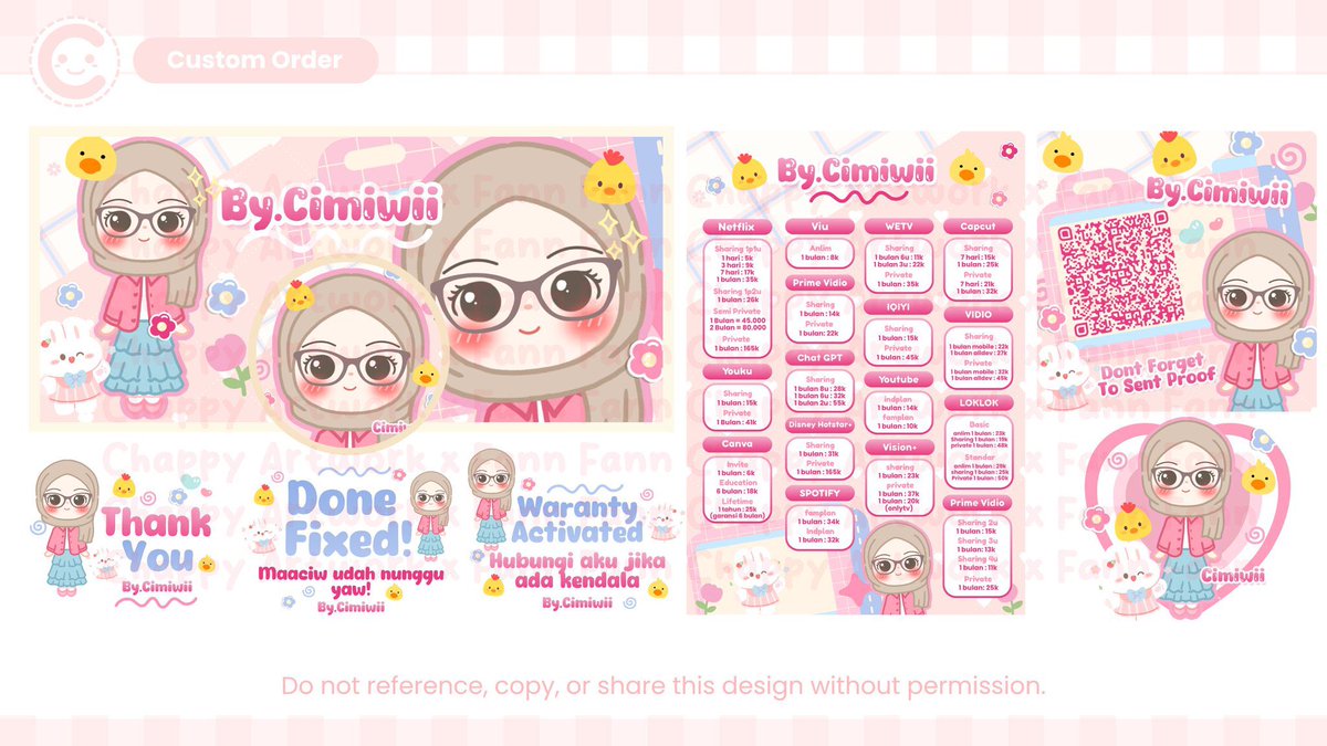chappyci's tweet photo. Sebuah tutorial hitung harga kalo mau beli setup BA bundle di chappy karena masih pada bingung 😭 
Jadi kamu bisa sesuain budget yaa, tidak ada paketan.

harga ada di link bio yaa beb 🥹🫶🏻 https://t.co/PM9Nmvhazk