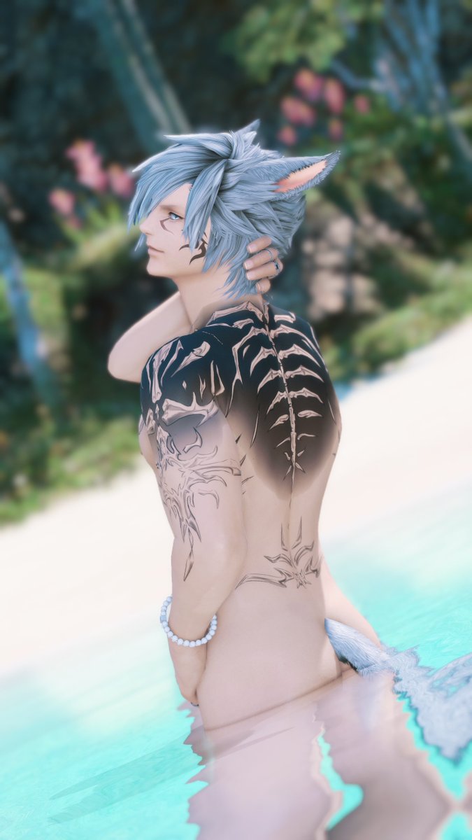 Reinge_WT's tweet photo. Come cool off with me~ https://t.co/uuRCbQ3pow