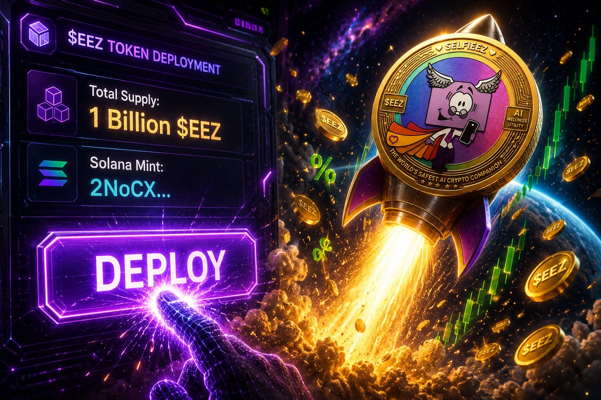 selfieezAi's tweet photo. 🚀 A vision is no longer just an idea, it's now live on-chain.

Today, $EEZ officially launches on the Solana blockchain, marking the beginning of an exciting journey.

With a total supply of 1,000,000,000 $EEZ, we're focused on building a strong community, achieving sustainable growth, and reaching every milestone together.

Every holder, every supporter, and every community member becomes part of this story.

This isn't about chasing hype, it's about creating momentum that lasts.

The launchpad is behind us.

The mission starts now. 🚀

📷 Buy: https://t.co/JrtnURr4GD 
📷CA: 2NoCX5ofkkHPeUSe1NzWqrJCkGtBzHqna3VJMDphqZGD

Join us from the very beginning.

💜 Welcome to $EEZ.

$EEZ #SelfieezAi #Solana #Crypto #Web3 #CryptoCommunity