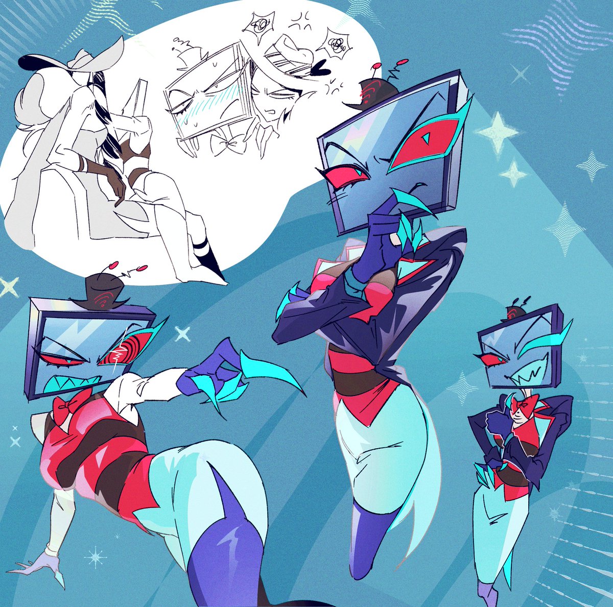 vox403_'s tweet photo. #Hazbinhotelvox #vox #Hazbinhotel
🎁그따위로 해놓고, 퇴근 소리가 나와? 일해! https://t.co/aee5rlqjAJ