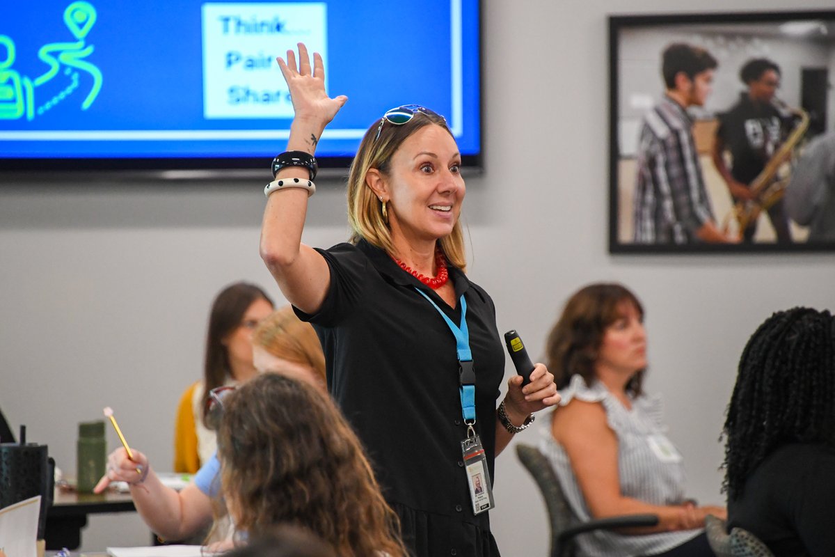 gcschools's tweet photo. The newest class of the Greenville Alternative Teacher Education Program is getting ready for the school year. Join us is wishing the newest group of educators in Greenville County good luck as their journey begins!

Learn more about GATE: https://t.co/21PzQhWySk https://t.co/Q3gnFFJquo