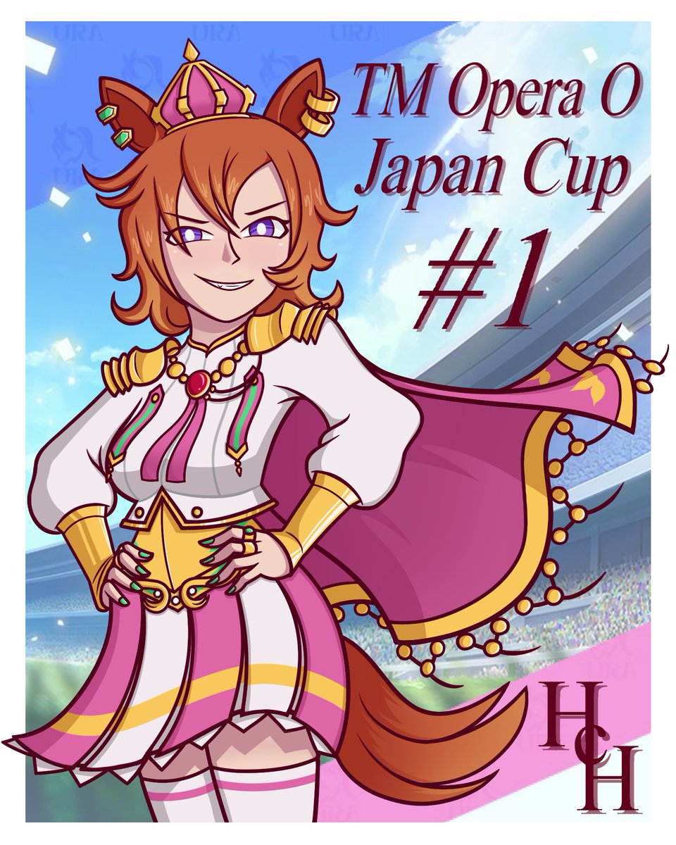 hiker_con_hache's tweet photo. TM Opera O wins the race! 💛🐎💜
#Umamusume #TMOperaO #AnimeArtwork https://t.co/rjVxJg1jhc