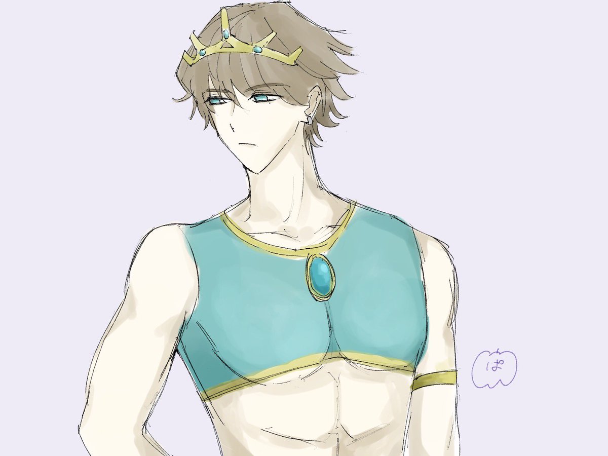 gudon__chan's tweet photo. #イケヴィラFA 

ずっと描きたかった🧜‍♂️らくがき〜！ https://t.co/up0D74e2Au
