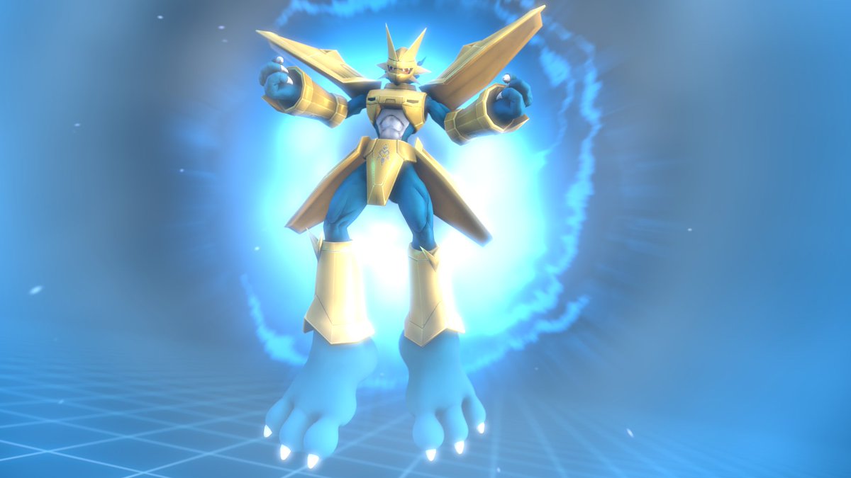 FanLolop's tweet photo. When it comes to Digimon, I'm specially biased towards V-mon, and that definitely also involves Magnamon~ And within that spirit, felt like doing some quickies with the big boy. https://t.co/NrKTmtFNfX