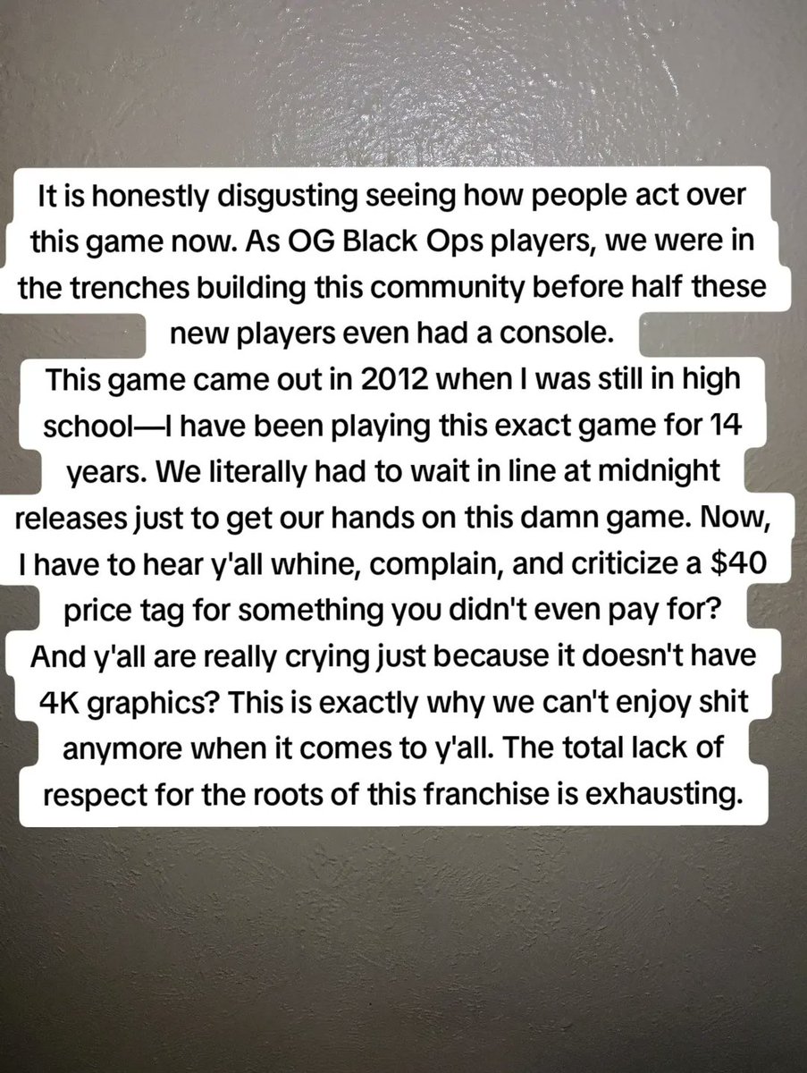 HamptonHamp96's tweet photo. Sometimes I just have to say what's on my mind #gamers https://t.co/ea30McmHtL