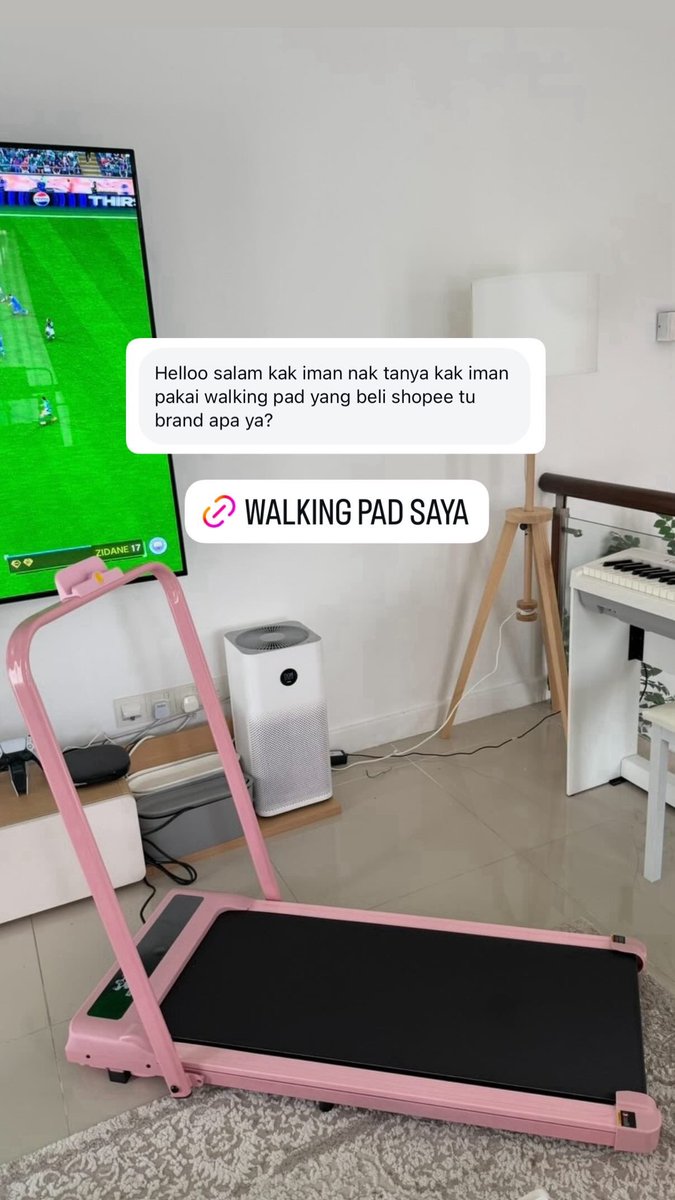 ImanAbdulRahim's tweet photo. Target:
👟 10,000 steps sehari
💪🏼 Weight training 3x seminggu
🎀 Pilates 2x seminggu￼ https://t.co/NaZMs0fJZ9