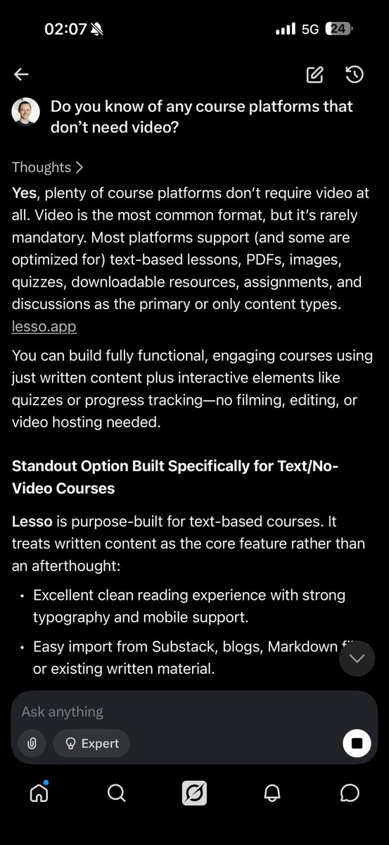 sttcvd's tweet photo. GEO is becoming an industry. Audits, agencies, courses.

Here's what actually got Lesso cited by ChatGPT, Google AI Overviews, Grok and Perplexity: https://t.co/TMdvsoMGp0