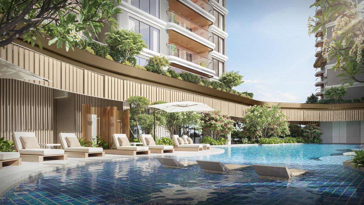 raredesignhive's tweet photo. Frangipani overhead. Submerged timber deck at the water's edge. Individual bloom geometry. The difference shows.

RARE DESIGN HIVE 🌸
https://t.co/4s1BiYy136
#PoolDeckVisualization #AmenityRender #ArchViz #raredesignhive https://t.co/37M70iDx8x