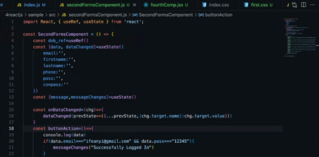 Vicruro's tweet photo. Learning React: Week 20// Week 20 Last week
I am excited for this one I still remember week 1.For this week, I finished my React course and expanded my knowledge of useState, useEffect and useRef. I also explored more about component lifecycle and how to manage state effectively https://t.co/fbIXTF6iyX