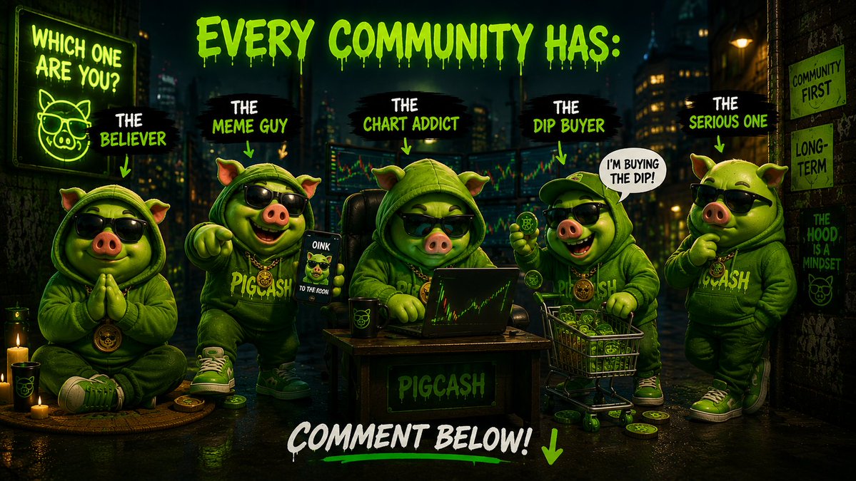 PIGCASH WITH HOOD tweet media