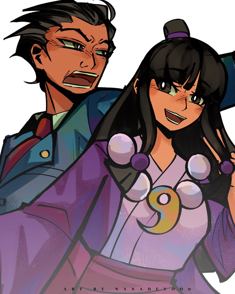 Nanadeyoo0's tweet photo. I finished playing Justice for All and lemme tell you Franzsika shot to top 5 for me 

#aceattorney https://t.co/ecXFySYXf4