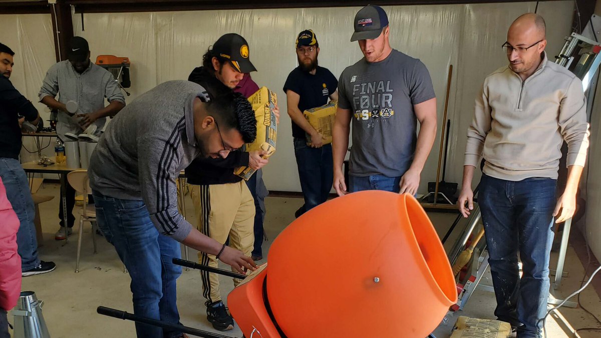 tamusystem's tweet photo. The future of construction is being built here at The Texas A&M University System.

Backed by a $249,373 grant, researchers from @etamuniversity, @TAMUTexarkana and @TarletonState are developing a new kind of concrete that is stronger, longer-lasting, self-healing, and better for the environment: https://t.co/kTSvyje79Q
