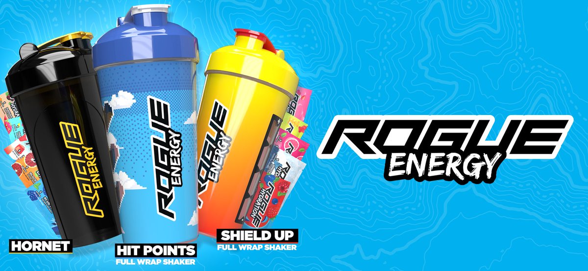 TheRogueEnergy's tweet photo. 🎮 Monday means it's time to choose your loadout.

Whether you pick our Starter Kit or Sampler Pack, you'll get a Rogue shaker and a lineup of our most popular flavors to try.

🥤 Starter Kit = Shaker + 6 singles

🎁 Sampler Pack = Shaker + 10 singles

https://t.co/uAhm5IkNma https://t.co/ykyNiSNgdW