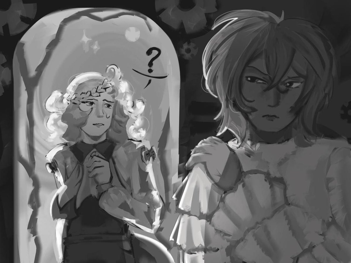 hisunflowerma's tweet photo. I love grayscale ssoooooo much #oc https://t.co/vWLW1sL7wc