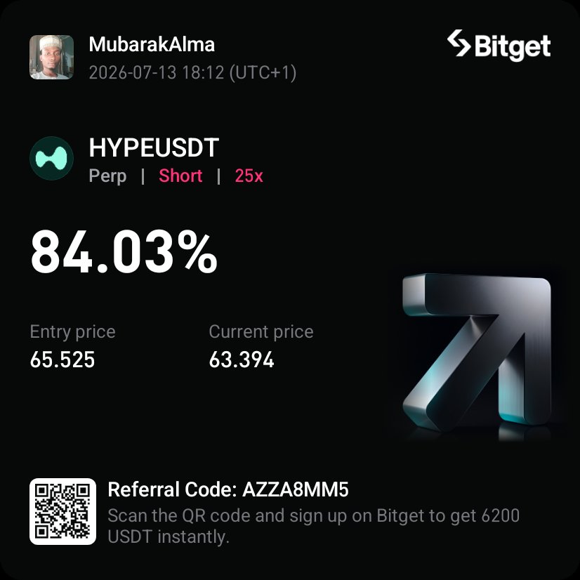 MubarakAlm0's tweet photo. Knowledge > Signals. 📈

I used to pay for crypto signal groups until I realized Allah had already blessed me with the knowledge I needed. Alhamdulillah. May Allah increase us all in wisdom. 🤲
@CRYPTOBOSS_WEB3 
@ahmadxmfans 
@ahmedxm01 https://t.co/I8n5KUwS99