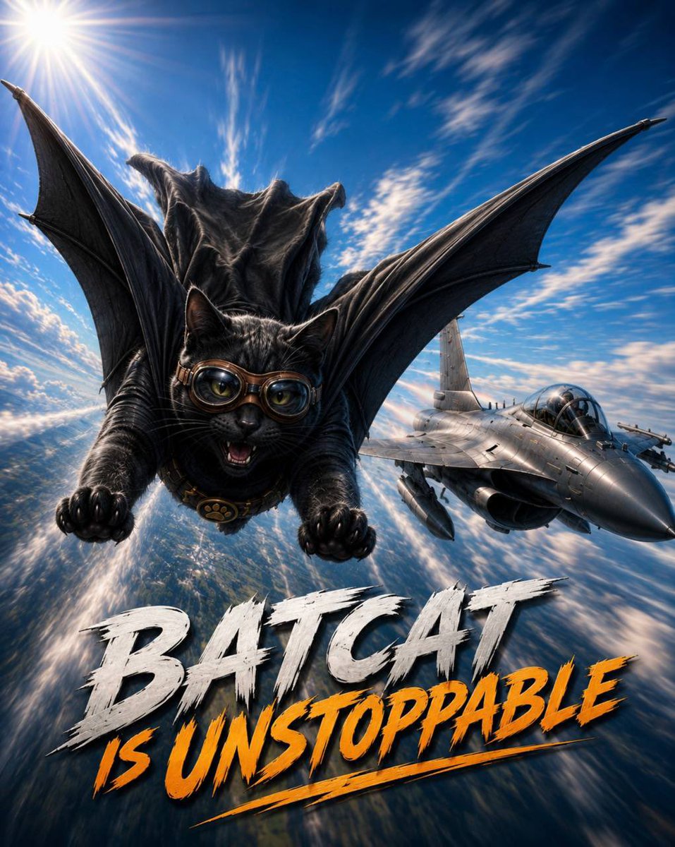 oxP4ul's tweet photo. @MrWhale $BatCat season sounds even better. @BatCatsoI https://t.co/m2ylzmtmNK