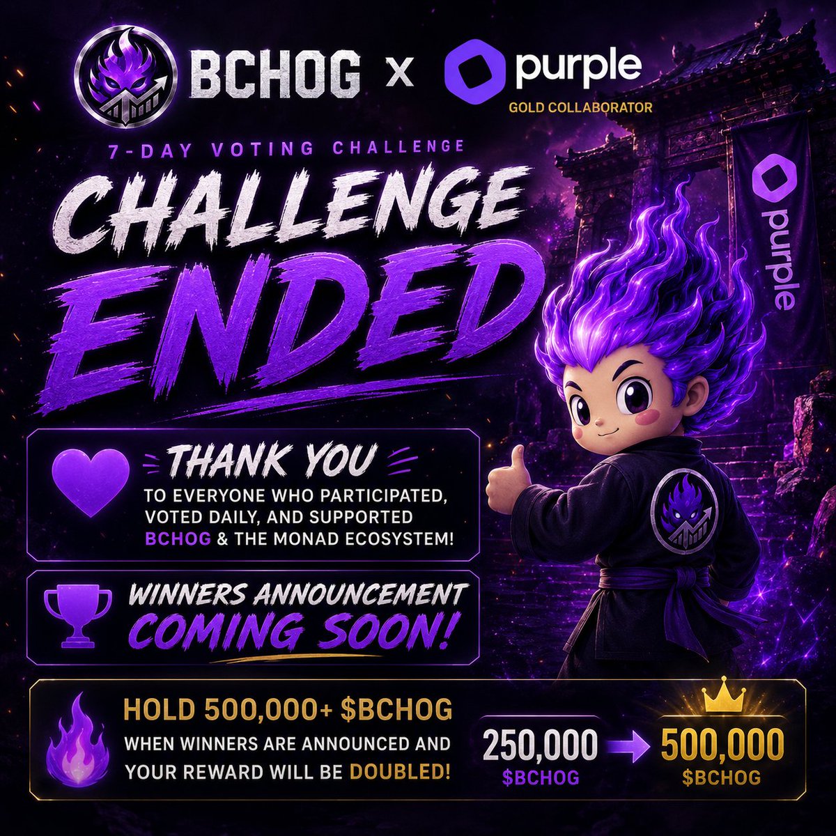 Burning Chog ($BCHOG) tweet media