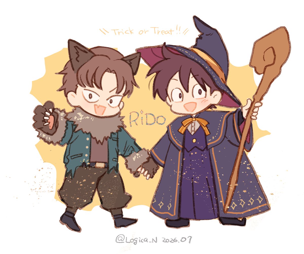 Logica_N's tweet photo. 利土/rko♂️×hnk♂️
✨🎃✨ https://t.co/1MXTkTxNak