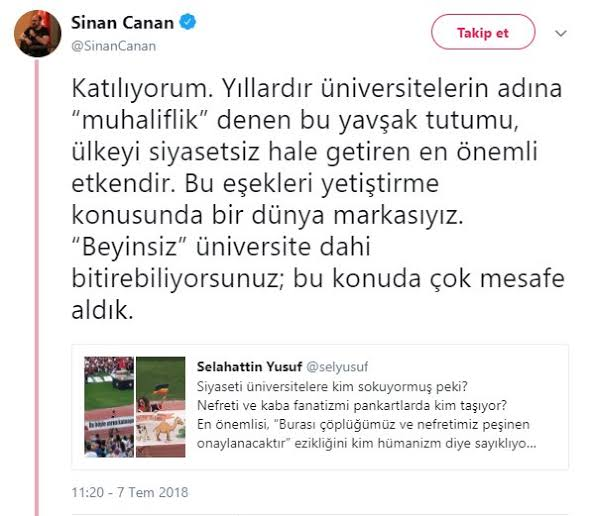 risingmaestro's tweet photo. @gazetory senin fikrinin ne onemi var.odtu gibi bir okula ve onun ogrencilerine hakaret etmis sozde prof.. senle ilgili her habere su twitinin paylasilmasi gerek istisnasiz. https://t.co/HOSVw9Mx1R