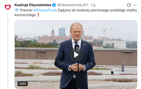 Vito82488734's tweet photo. Facet, który nie potrafi postawić nawet sracza, bo o budowie elektrowni atomowej albo "CPK" nawet nie wspominam i w 2 lata wygenerował jakieś 500 mld deficytu, zadłużając budżet na kosmiczne kwoty, konfabuluje na temat budowy statków kosmicznych. Czy on ma równo pod sufitem? https://t.co/l2go3lCG96