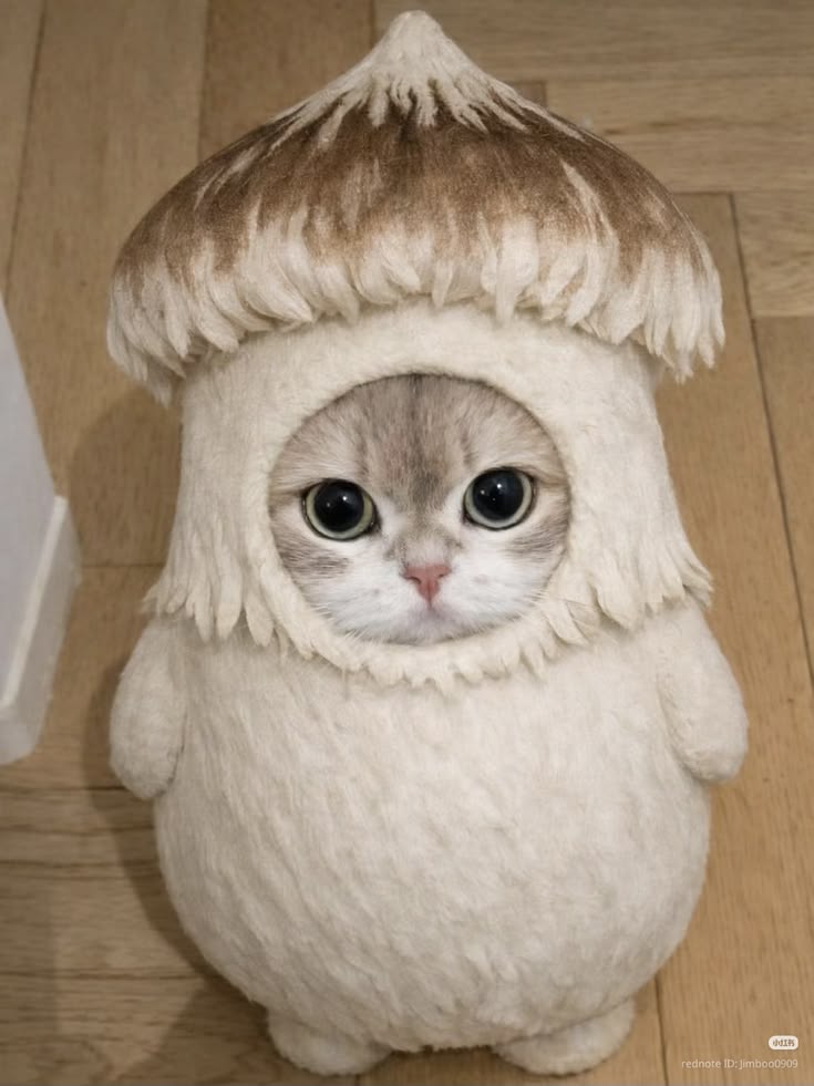 cutestscats's tweet photo. Just a tiny mushroom sprouting in my house 🍄🐱💖 https://t.co/56JxXftZHq