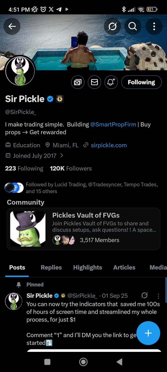 Anzarr729's tweet photo. @SirPickle_ @smartpropfirm @tra @kaynimatic @ber https://t.co/2bb8LO6CiM