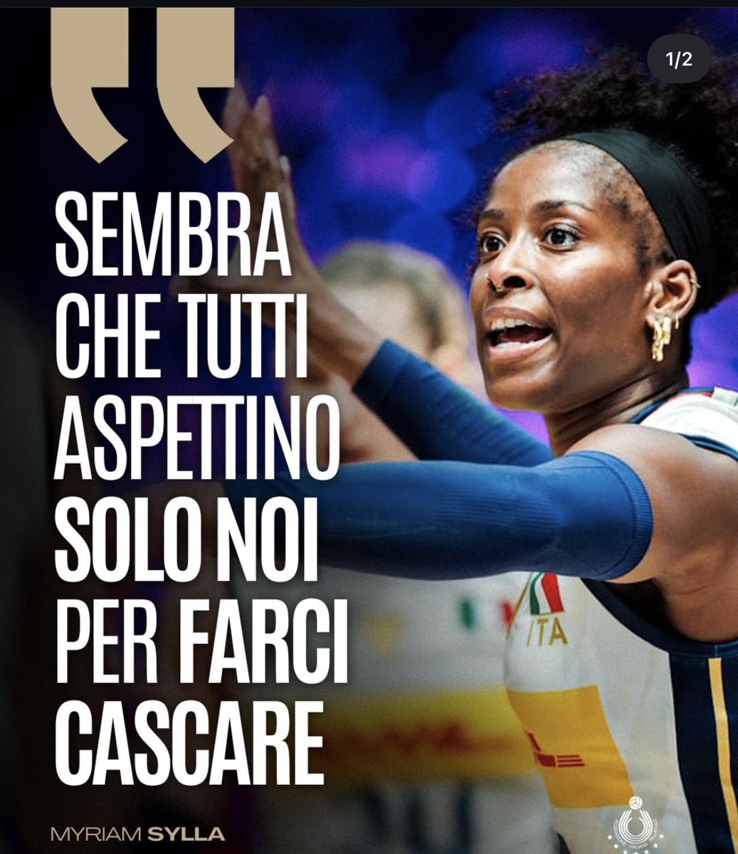 ninavolleyspace's tweet photo. myriam sylla nata per gasare https://t.co/zVtVo2kHXV