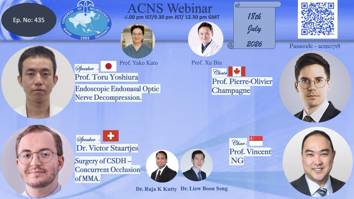 ACNS (Asian Congress of Neurological Surgeons) tweet media