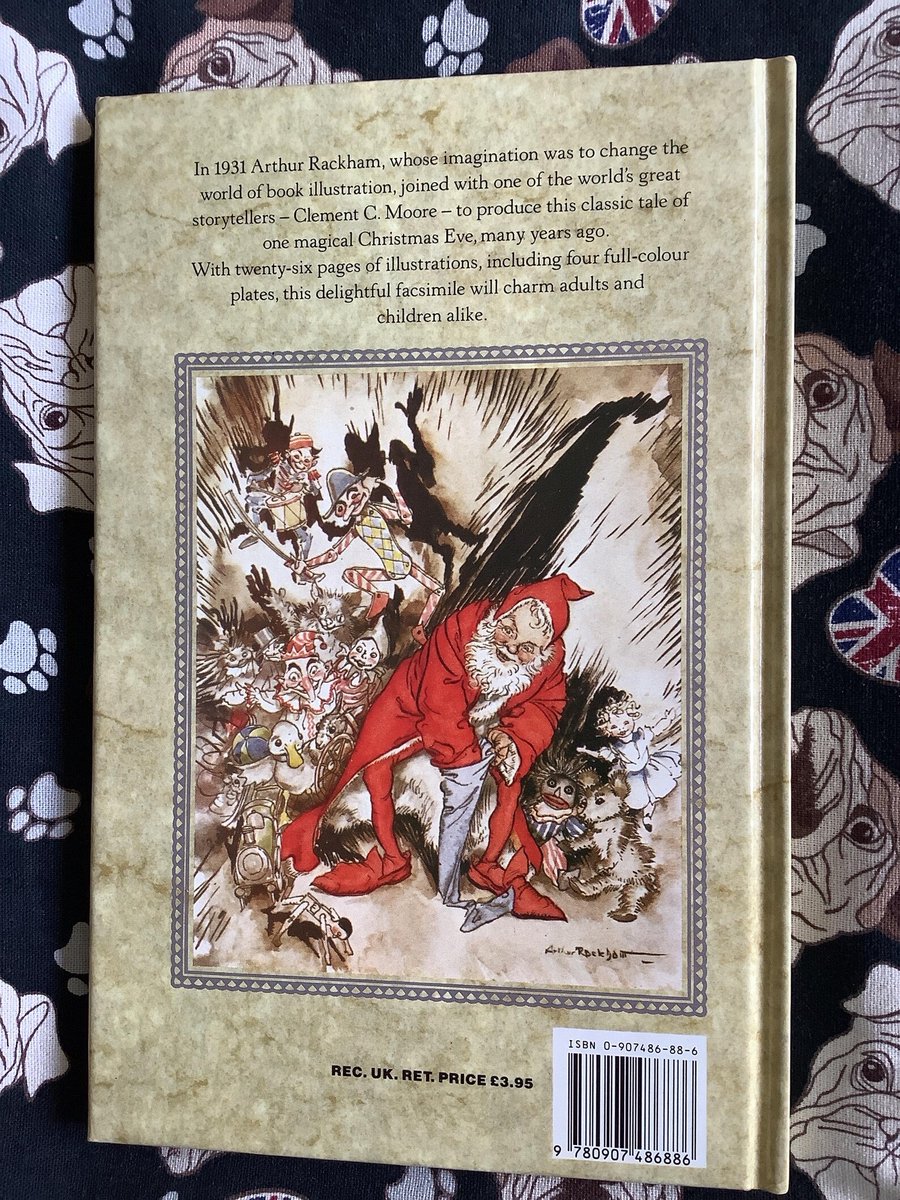 WatsonsVintage's tweet photo. It's #ChristmasInJuly time! RARE Vintage 1987 The Night Before Christmas Hardback Book Beautifully Illustrated By Arthur Rackham - A Book To Treasure - Xmas Eve Box Book https://t.co/7427jQVGOw via @Etsy  #VintageBooks #ChristmasBooks #ArthurRackham #1987Gift #NightBeforeChristmas