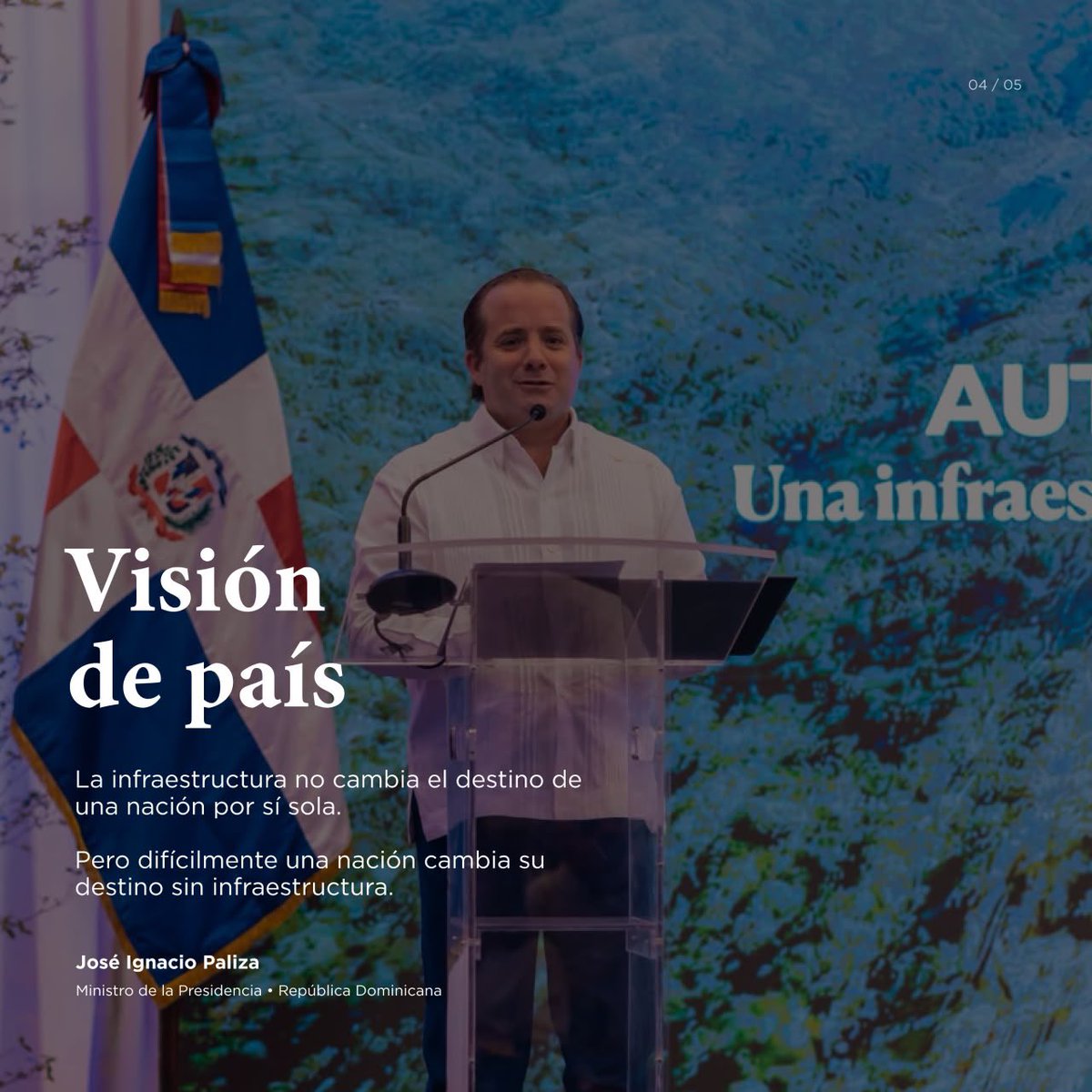 JosePaliza's tweet photo. La infraestructura no solo conecta destinos; conecta oportunidades.

Comparto algunas de las principales ideas 💭 del articulo de nuestra autoría publicado en @DiarioLibre sobre “La Autopista del Ámbar”.

Les invito a leerlo completo aquí 

https://t.co/pbRnxTbOW2 https://t.co/Ig0ZJy5RaB