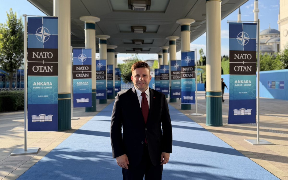 koksalih's tweet photo. Cumhurbaşkanlığımızın ev sahipliğinde, Büyükelçimiz Sayın Hasan Doğan’ın koordinasyonunda gerçekleştirilen 36. NATO Zirvesi’nin ardından..

#NATOSUMMIT https://t.co/EmvzvgRJIS