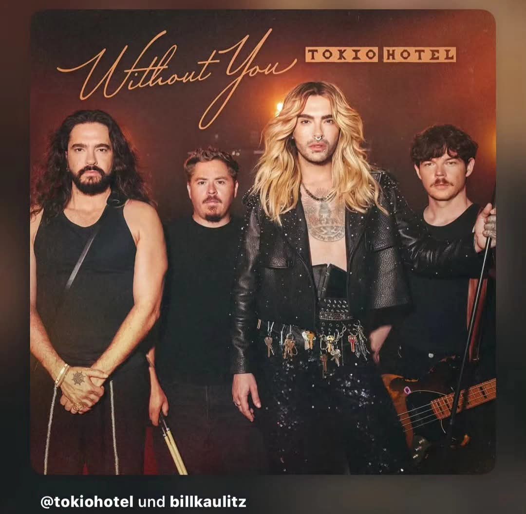 Tokiohoteldst's tweet photo. New song "without you" #tokiohotel #withoutyou 😍😍 https://t.co/wGjgRc8rTj