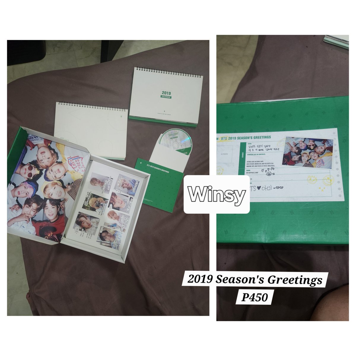 MyOneGr8luv's tweet photo. text📦 MORE MERCH ADDED:

A) We, Us, Ourselves Photofolio w/ rpc — ₱1700
B) The Fact Photobook 2021 China — ₱1700
C) 2019 Season's Greetings (inclusions as is) — ₱450

◽️ Condition: Pre-loved / Good
◽️ Photo shows actual inclusions for SG 19!

📸 DM for close-ups! https://t.co/3OGUElocgZ