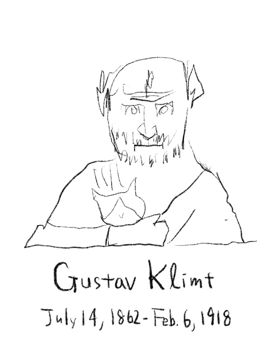 na08x's tweet photo. 7月14日はグスタフ・クリムトの誕生日
Gustav Klimt https://t.co/OjfLA4Kacq