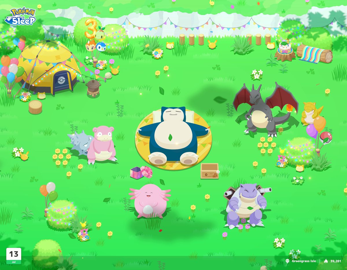 WildeBlaze38's tweet photo. Pokemon Sleep Crew for this week..
#pokemon #pokemonsleep #pokemon30 #pokemonsleep3rd https://t.co/kAytG3OZZn