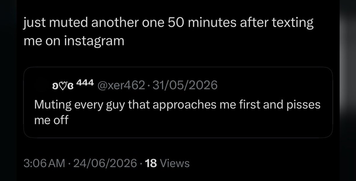 xer462's tweet photo. Muted another one, now they’re 4. https://t.co/T1dCHndyKK