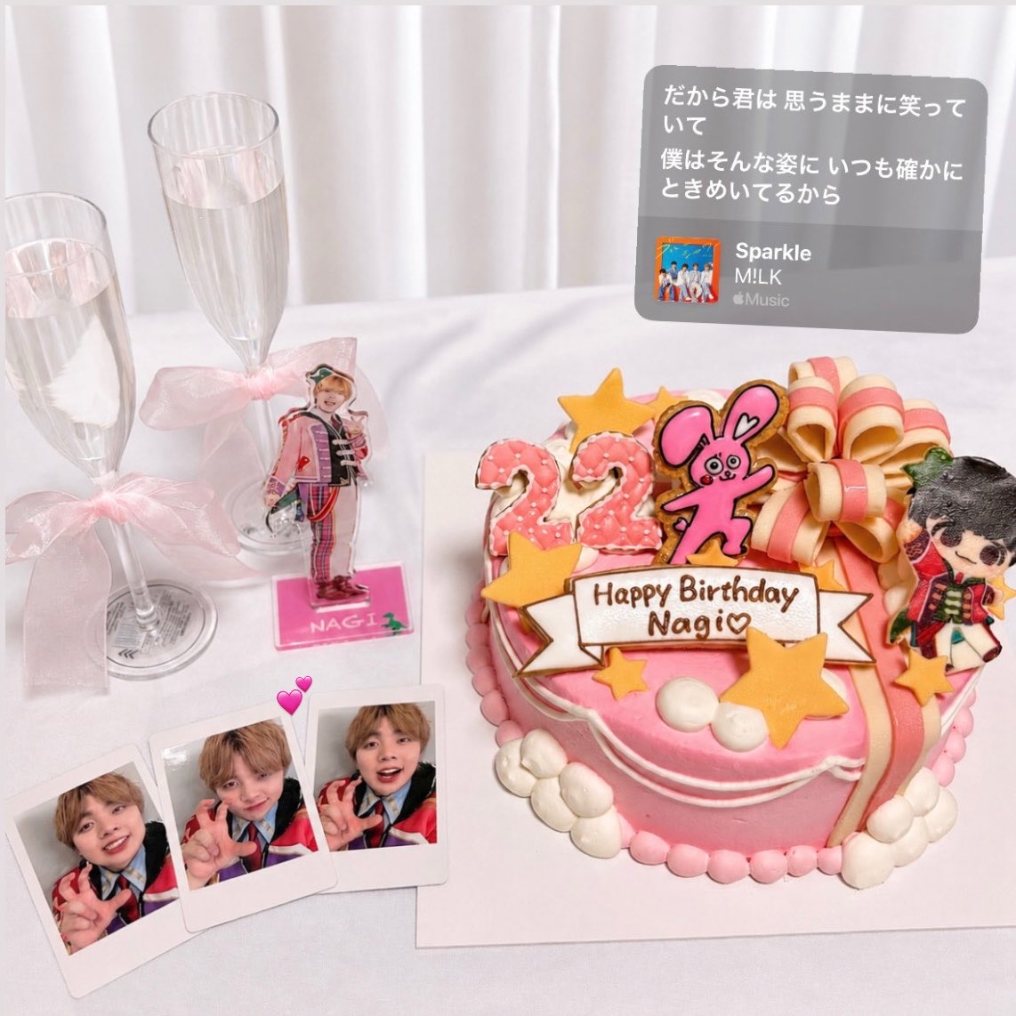 3ngcham's tweet photo. これから先もずーっと
幸せいっぱい笑顔いっぱいお腹いっぱいでいてね🍒😋
#なぎ聖誕祭2026
#なぎちゃん幸せいっぱい https://t.co/c8CKkdNObu