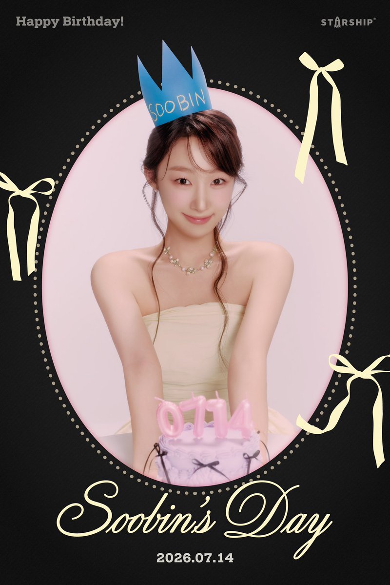 WJSN_Cosmic's tweet photo. 💛♪ HAPPY SOOBIN DAY ♪💛

#WJSN #우주소녀
#SOOBIN #수빈
#HAPPY_SOOBIN_DAY https://t.co/vukNxfELX8