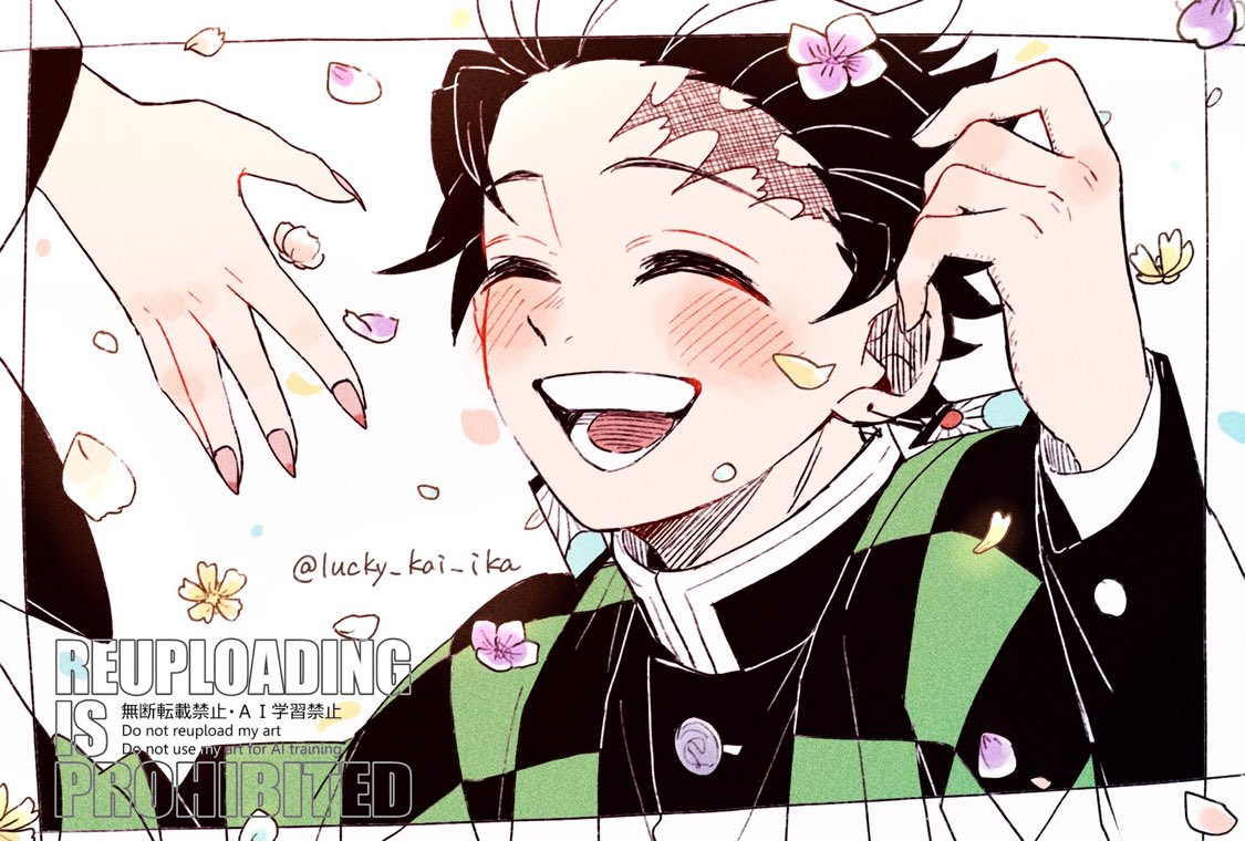 lucky_kai_ika's tweet photo. 炭治郎お誕生日おめでとう〜！！！🥳🎉🎊

ちょっと間に合ってないので一先ず再掲で...！😭

#竈門炭治郎誕生祭2026
#竈門炭治郎生誕祭2026 https://t.co/rIAHxLM0Bj