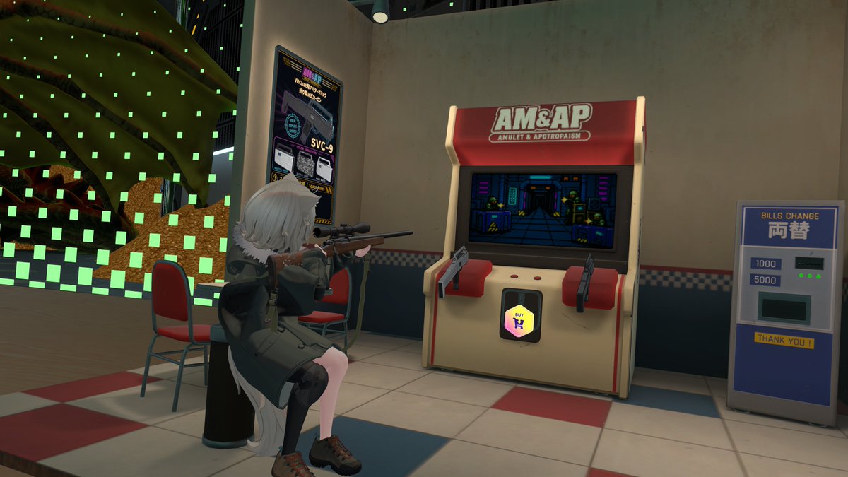 kenp5nbtb's tweet photo. 射撃ゲームで実銃持ち出すFLANKさんを激写
#FLASTORE https://t.co/eCzpA9gWue