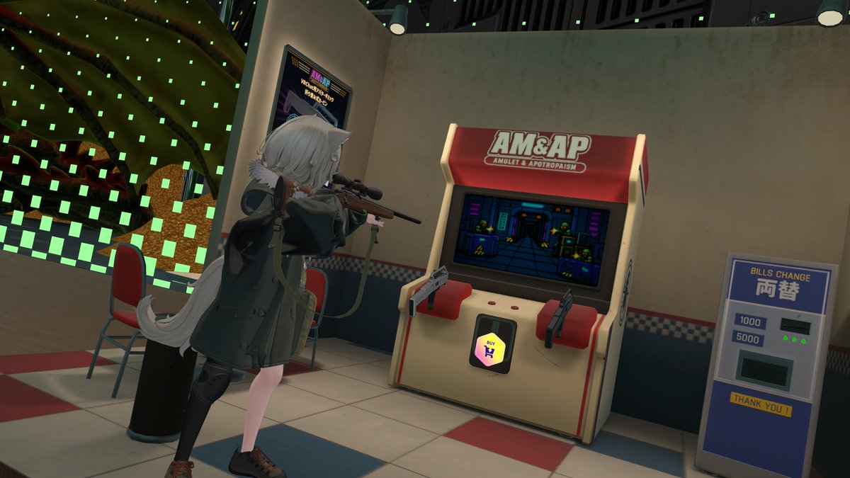kenp5nbtb's tweet photo. 射撃ゲームで実銃持ち出すFLANKさんを激写
#FLASTORE https://t.co/eCzpA9gWue