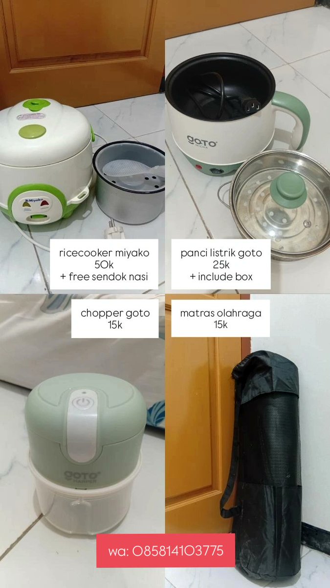 mesiil___'s tweet photo. angkut dong, bisa negoo
mau pulang soalny🥹
bisa wa ada di bio yaa
#jual #preloved https://t.co/5QjArXyunP