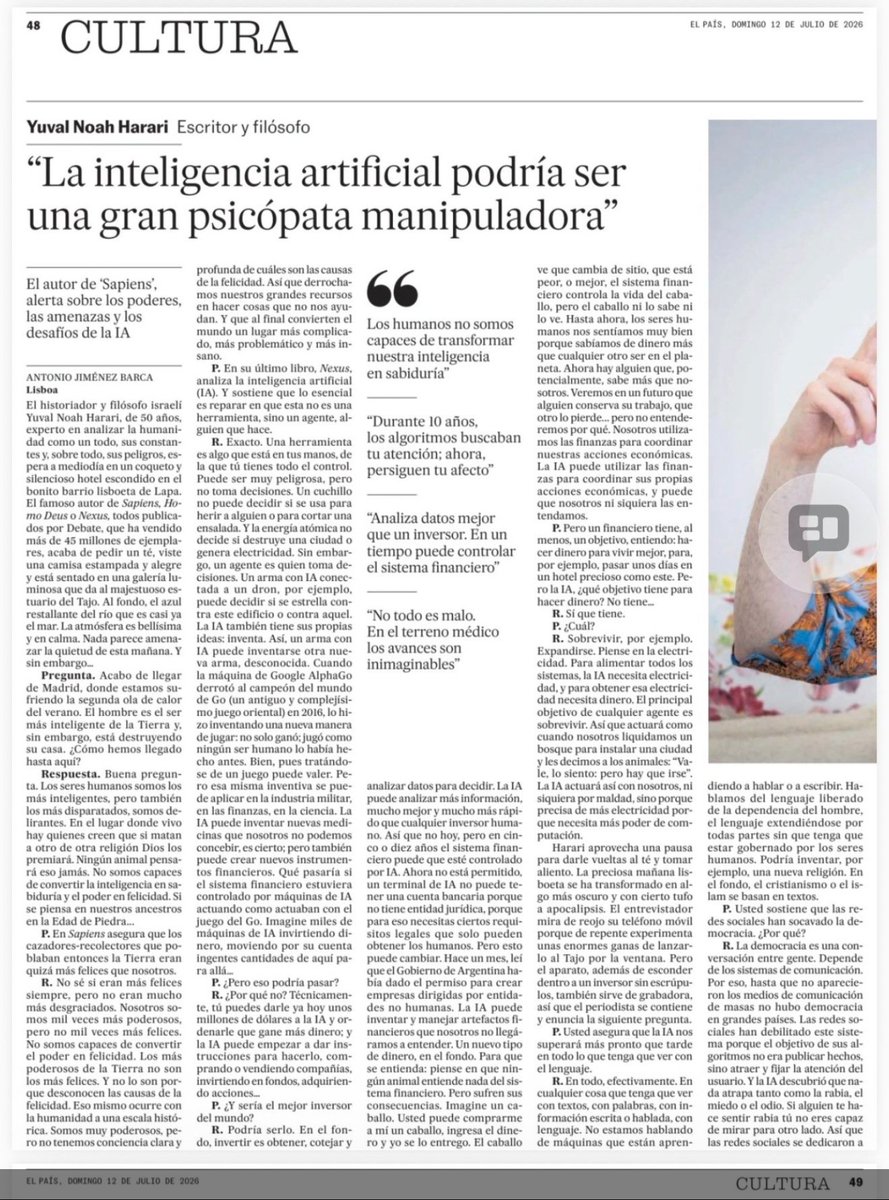 readloverspcj's tweet photo. Ojo. La IA es un actor que definitivamente participa y q manipula. La recomendación de no dejar a nuestros niños expuestos es muy válida. https://t.co/7zaNTHv0On