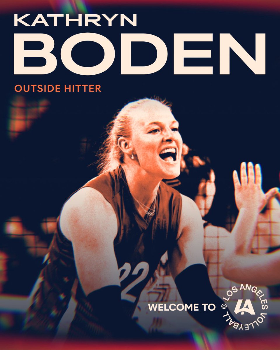 lovblosangeles's tweet photo. After taking the world by storm, Kathryn is finally coming home! 🏐

An Olympic silver medalist, 3X NCAA champion, and one of the most dominant attackers in the sport, @plummdawgg has built one of the most impressive resumes in volleyball.

We can’t wait to see her shine in LA. https://t.co/6AjCyKUVq9